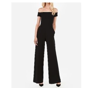 New Off Shoulder Black Jumpsuit